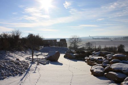 Strandpfad - Schnee 2012